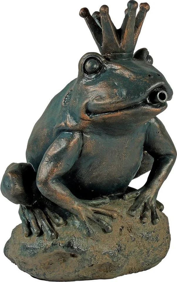 Ubbink Wasserspeier Froschkönigin Grau Polyresin - Bild 3