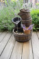 Ubbink Gartenbrunnen Halifax Braun Polyresin Rustikal Bild 3