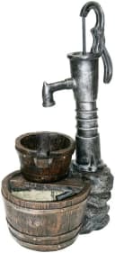 Ubbink Gartenbrunnen Las Vegas Polyresin Rustikal Braun/Grau Bild 3