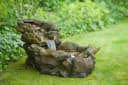 Ubbink Gartenbrunnen Aspen Polyresin LED Bild 2