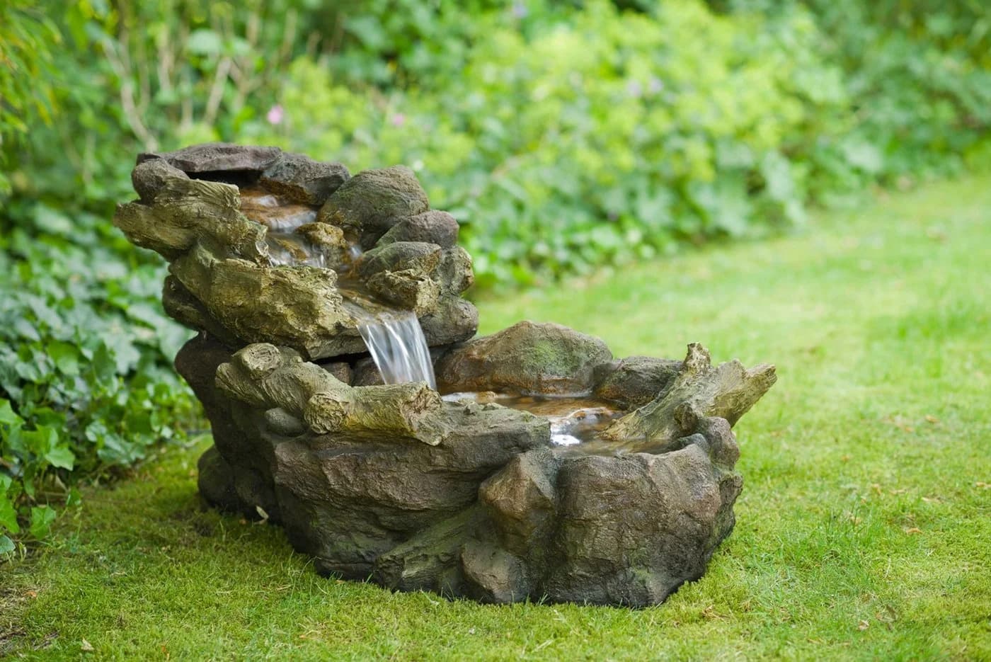 Ubbink Gartenbrunnen Aspen Polyresin LED - Bild 2