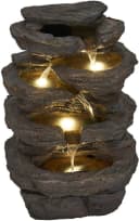 AcquaArte Gartenbrunnen Wasserfall MIRAS mit LED-Beleuchtung Bild 2
