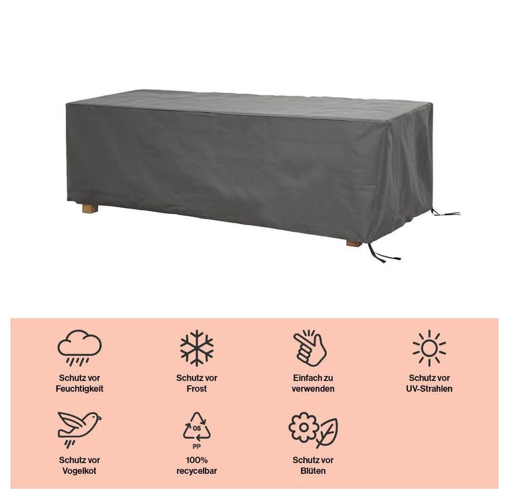 WINZA OUTDOOR COVERS Gartenmöbel-Schutzhülle Anthrazit Polypropylen - Bild 3