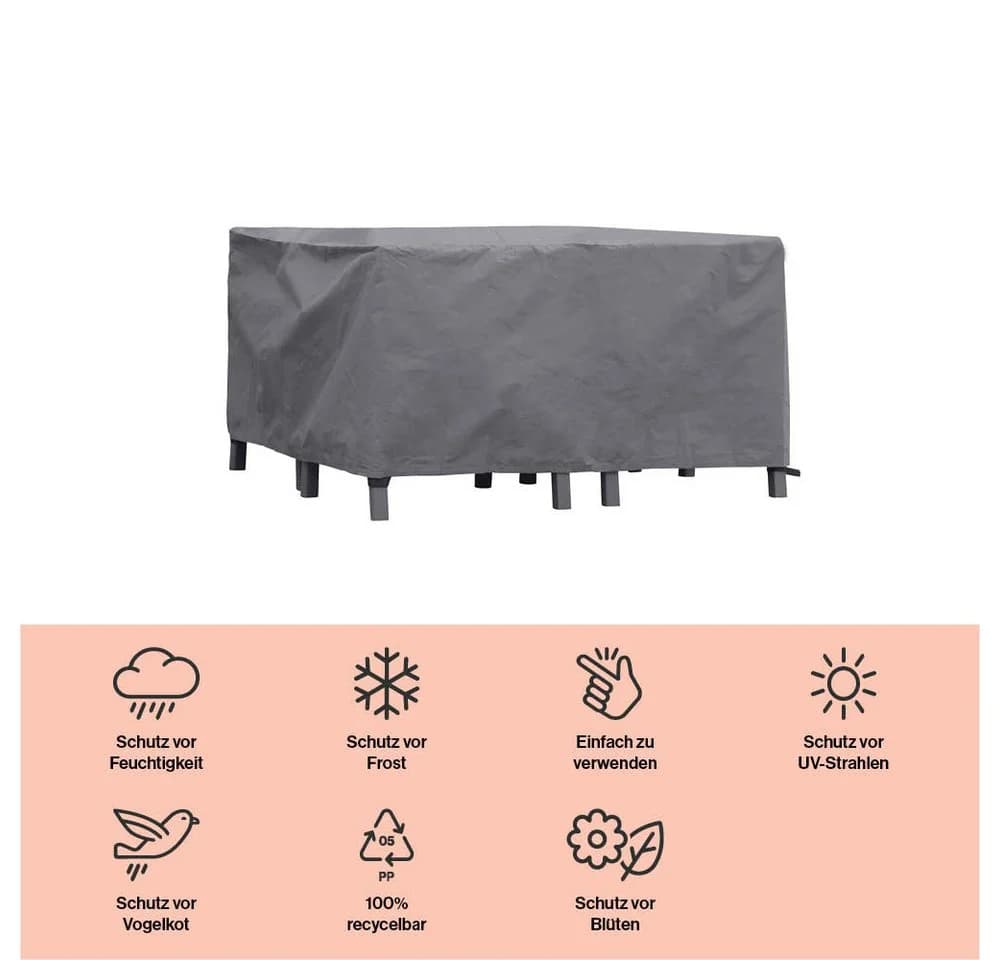 WINZA OUTDOOR COVERS Gartenmöbel-Schutzhülle Anthrazit Polypropylen - Bild 3