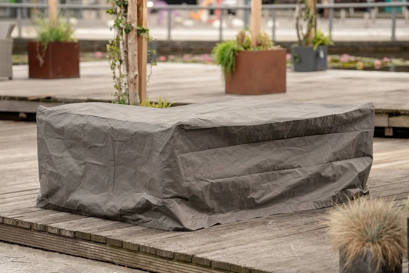 WINZA OUTDOOR COVERS Gartenmöbel-Schutzhülle Anthrazit Polypropylen - Bild 5
