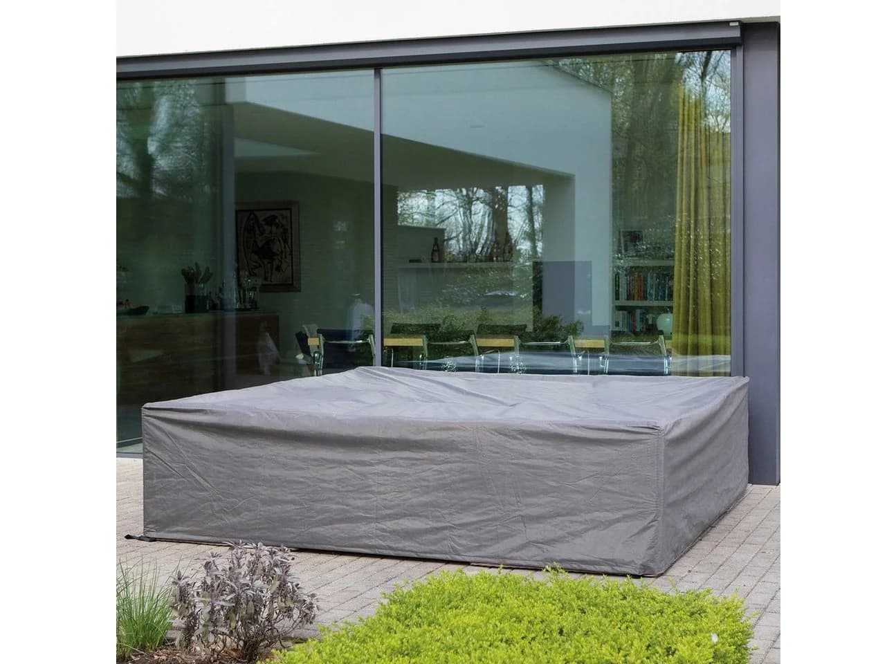 winza outdoor covers Gartenmöbel-Schutzhülle Grau für Loungeset