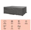 winza outdoor covers Gartenmöbel-Schutzhülle Grau für Loungeset Bild 3