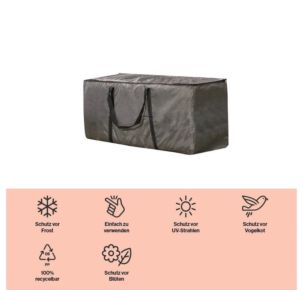 winza outdoor covers Aufbewahrungstasche Anthrazit für Gartenkissen - Bild 3