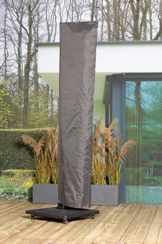 winza outdoor covers Sonnenschirm-Schutzhülle Grau
