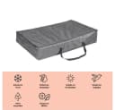 winza outdoor covers Aufbewahrungstasche Anthrazit für Palettenkissen Bild 3