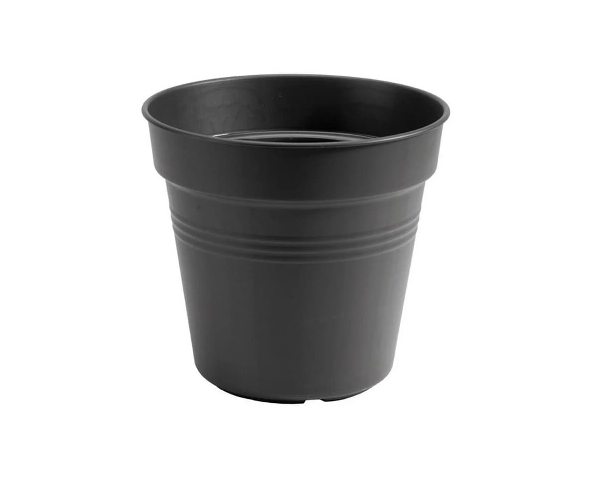 Elho Pflanztopf Green Basics Ø 27 cm Schwarz Recycelter Kunststoff