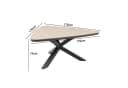Gardissimo Gartentisch Armati hell dreieckig Aluminium Nonwood Bild 3