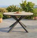 Gardissimo Gartentisch Armati hell rund 148 cm Aluminium Nonwood Bild 2
