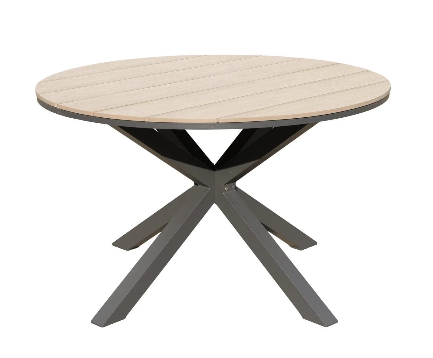 Gardissimo Gartentisch Armati hell rund 148 cm Aluminium Nonwood - Bild 4