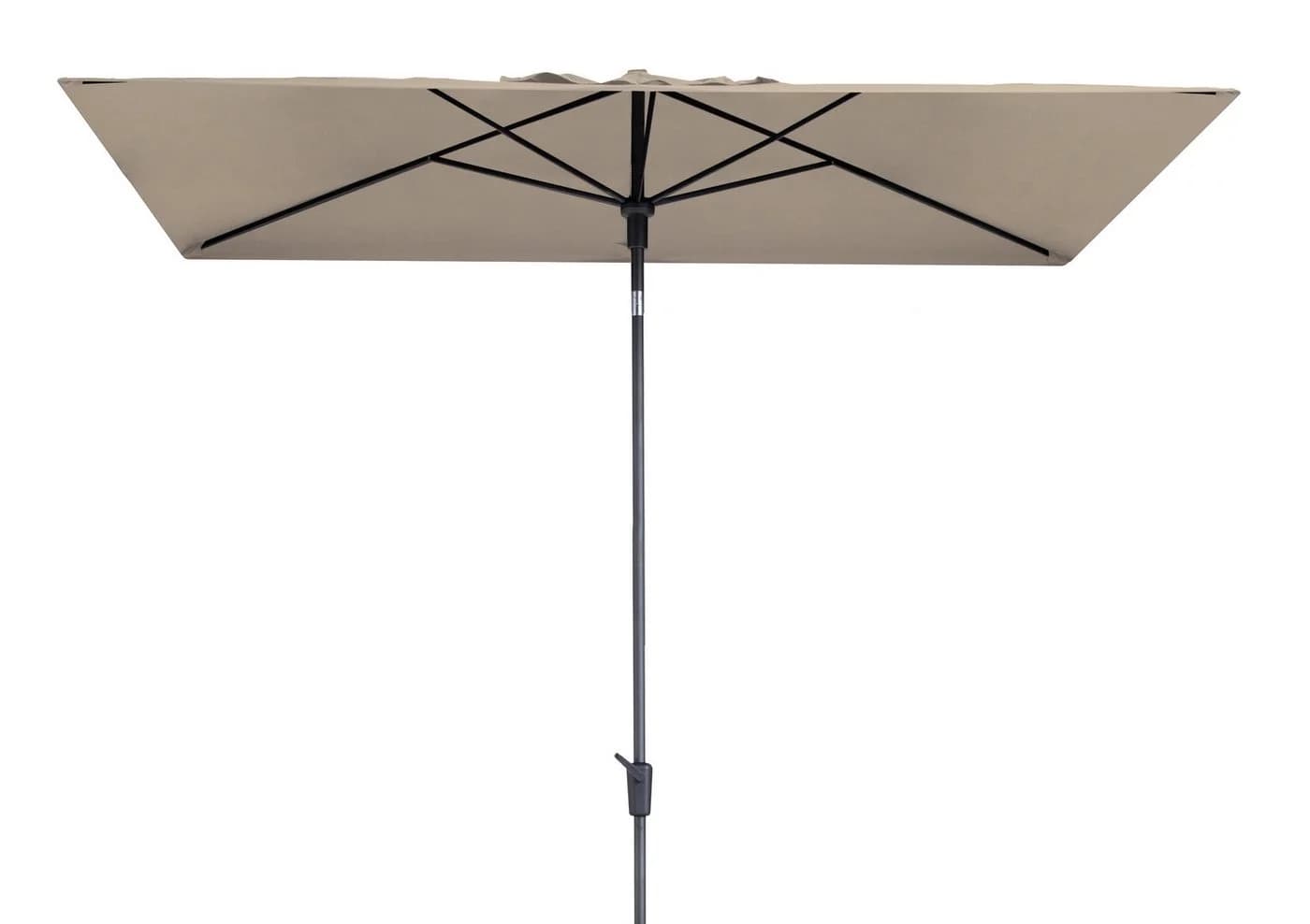 Madison Sonnenschirm Mikros Luxe mit Kurbel und Kippfunktion