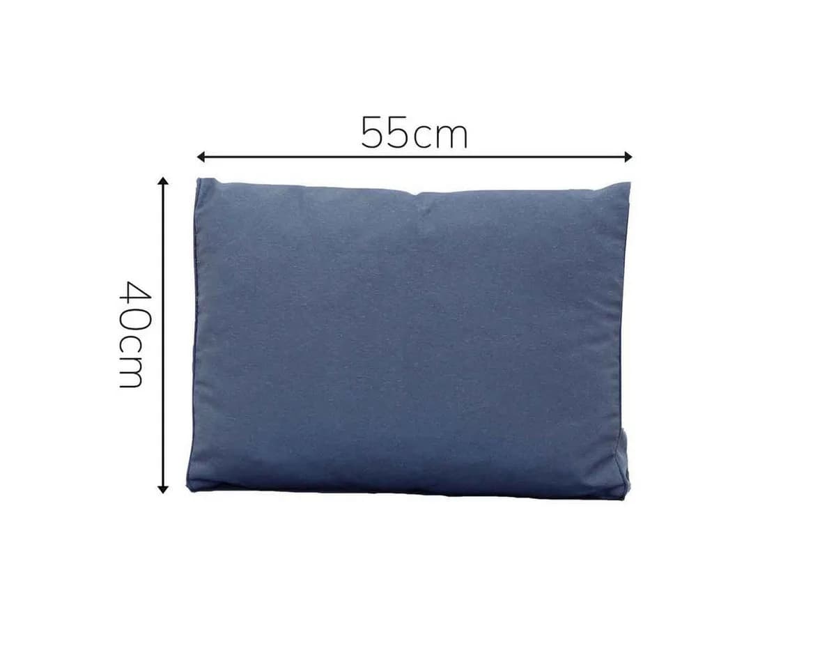 Madison Polsterauflage Premium Outdoor Rückenkissen Blau