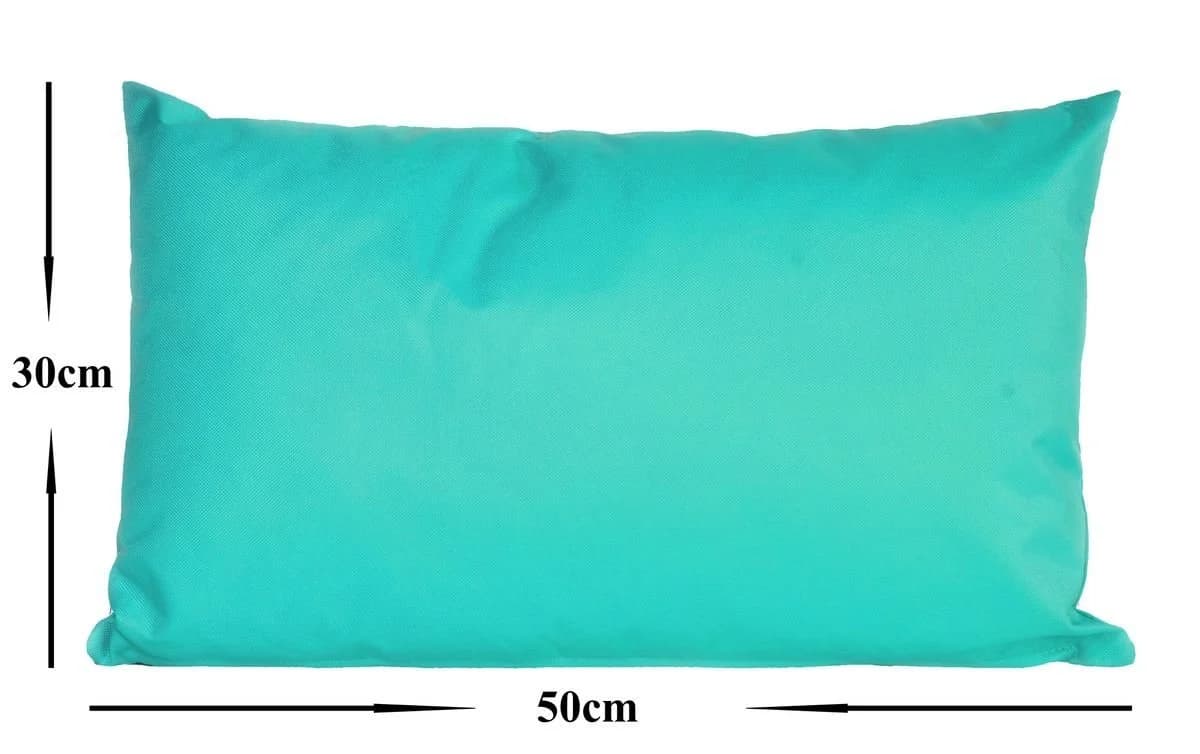 JACK Outdoor Lounge Kissen 30x50cm Aqua Wasserfest UV-Resistent - Bild 4