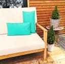 JACK Outdoor Lounge Kissen 30x50cm Aqua Wasserfest UV-Resistent Bild 5
