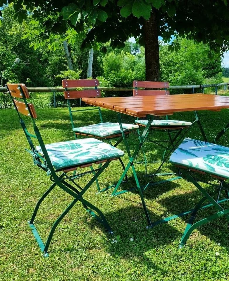 JACK Outdoor Stuhlkissen 40x40cm Wasserfest Wendekissen - Bild 3
