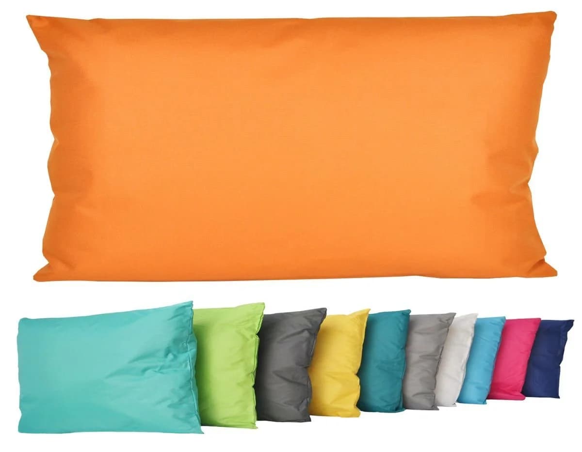 JACK Outdoor Lounge Kissen 30x50cm Orange Wasserfest - Bild 2