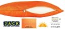 JACK Outdoor Lounge Kissen 30x50cm Orange Wasserfest Bild 3