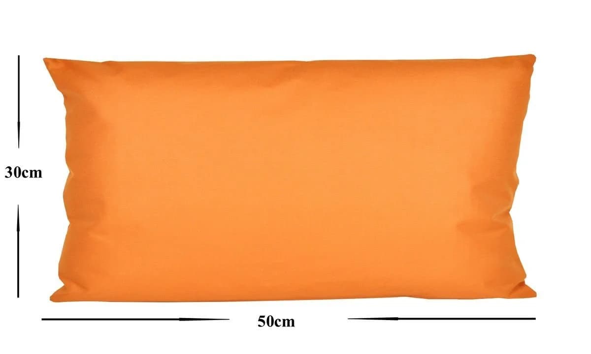 JACK Outdoor Lounge Kissen 30x50cm Orange Wasserfest - Bild 4