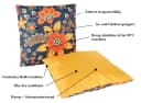 JACK Outdoor Lounge Kissen 45x45cm Wasserfest UV-Resistent Bild 3