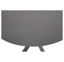 Lesli Living Gartentisch rund Aluminium Glas schwarz Bild 3