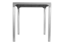 Lesli Living Gartentisch Bella Grau Aluminium Kunststoff Bild 1