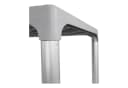 Lesli Living Gartentisch Bella Grau Aluminium Kunststoff Bild 3