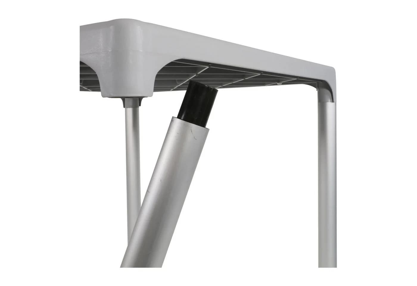 Lesli Living Gartentisch Bella Grau Aluminium Kunststoff - Bild 4