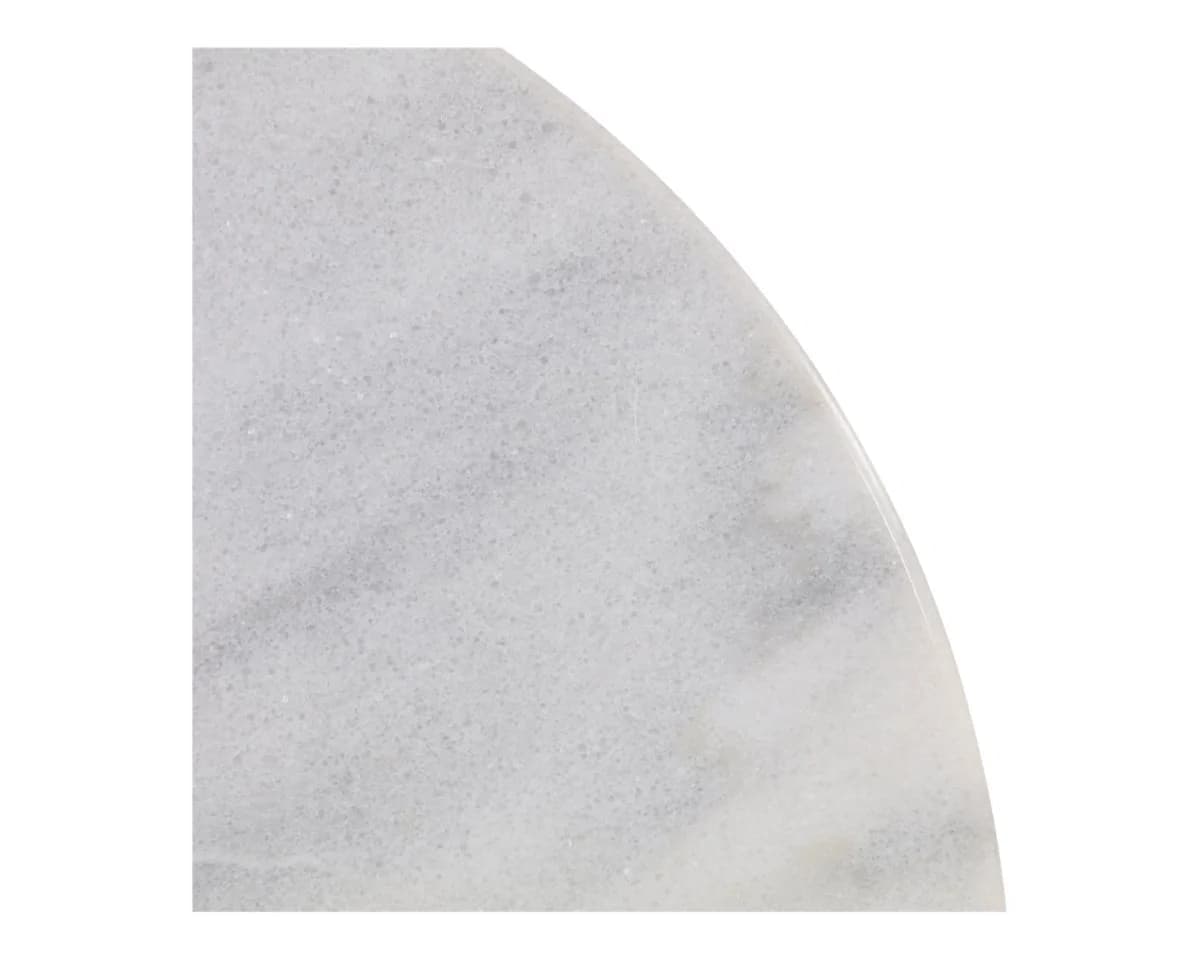 Lesli Living Bistrotisch Marmortisch Guss-Fuß Ø60x72cm - Bild 3