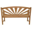 Lesli Living Gartenbank SUNBURST Teak Holz 156cm Bild 4