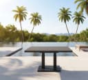 Lesli Living Hub-Loungetisch Murcia Negro Keramik Aluminium Bild 3