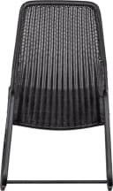 WOOOD Gartenstuhl TOMS Schwarz Rattan Metall Bild 5