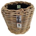 Van der Leeden Blumenkorb Weide 50x52cm mit Kunststoffeimer Bild 5