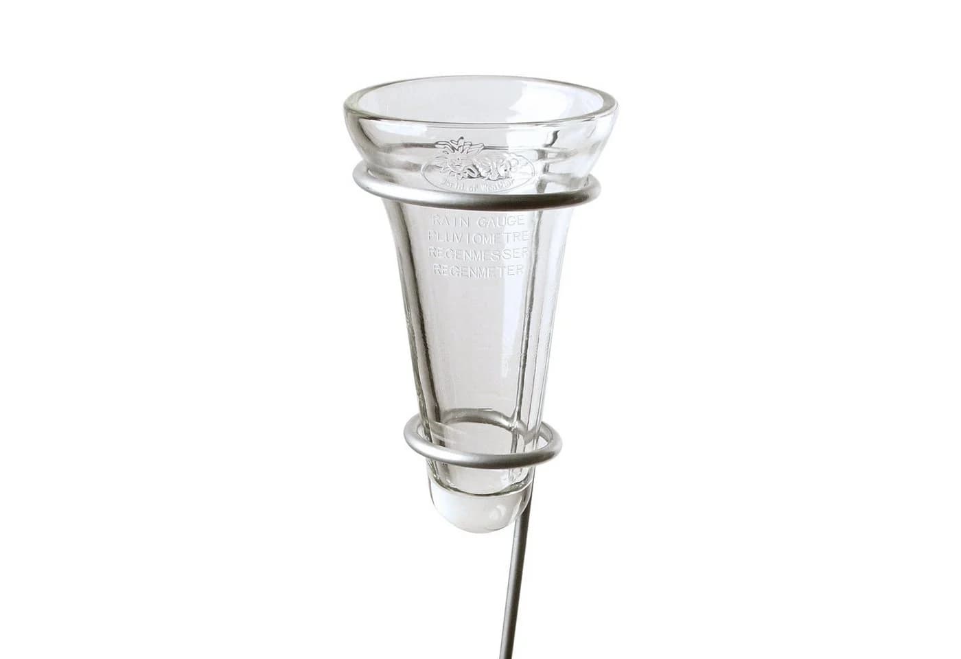 Esschert Design Regenmesser mit Glasbecher und Zinkstange - Bild 2