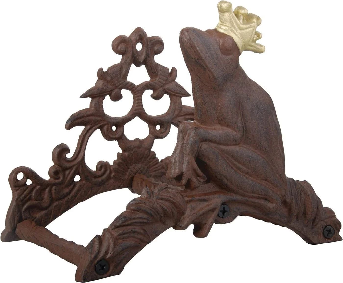 esschert design Schlauchhalterung TG51 Froschkönig Gusseisen - Bild 2