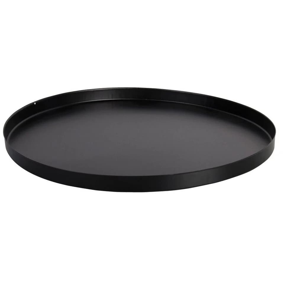 esschert design Feuerschale Bodenplatte Schwarz Ø 50 cm - Bild 2
