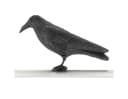 Esschert Design Vogelschreck Krähe Schwarz Wetterfest Bild 4