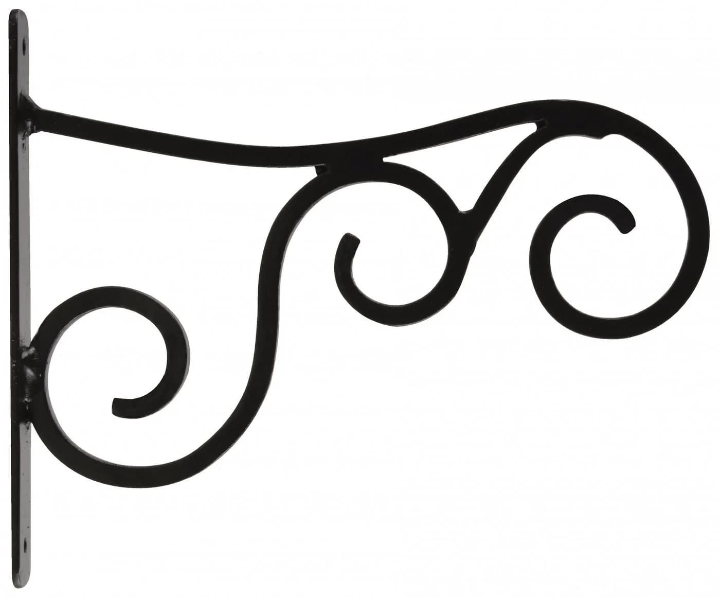 Esschert Design Wandhaken Schwarz Karbonstahl Landhausstil - Bild 2