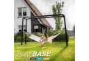Berg PlayBase M Klettergerüst mit Reckstange, Leiter & 2 Holzschaukeln Schwarz Bild 4