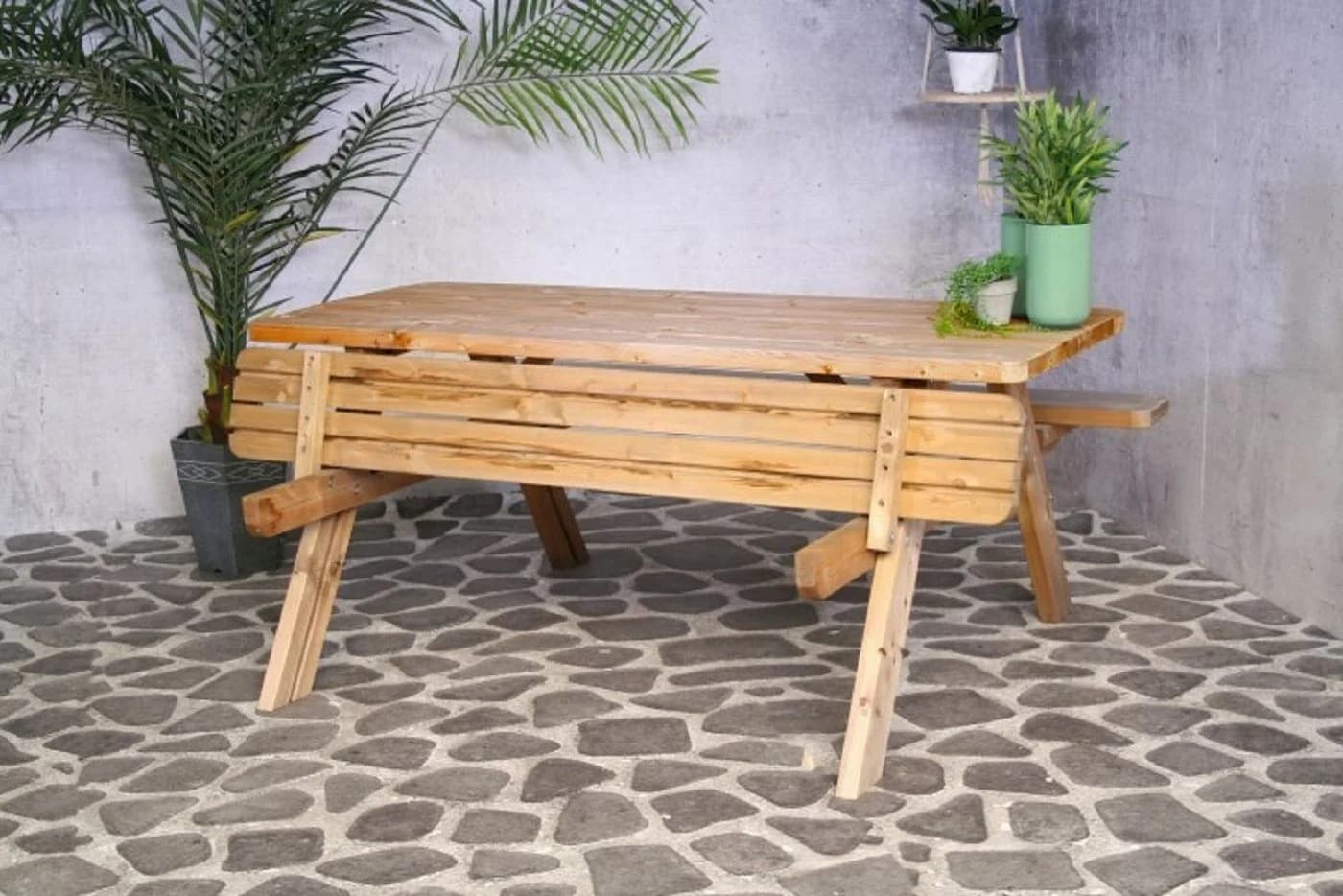 SenS-Line Garten-Essgruppe Picknick Set Holz Kiefernholz