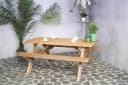 SenS-Line Garten-Essgruppe Picknick Set Holz Kiefernholz Bild 2