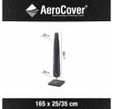 Aerocovers Sonnenschirm-Schutzhülle Schwarz Atmungsaktiv Bild 1