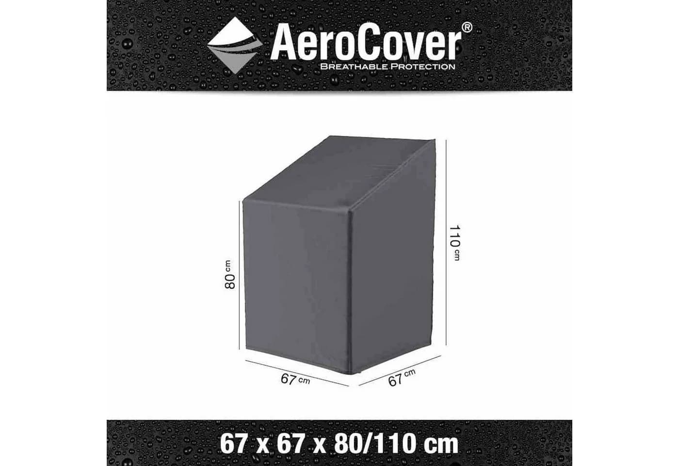 AeroCover Schutzhülle für Stapelsessel Anthrazit