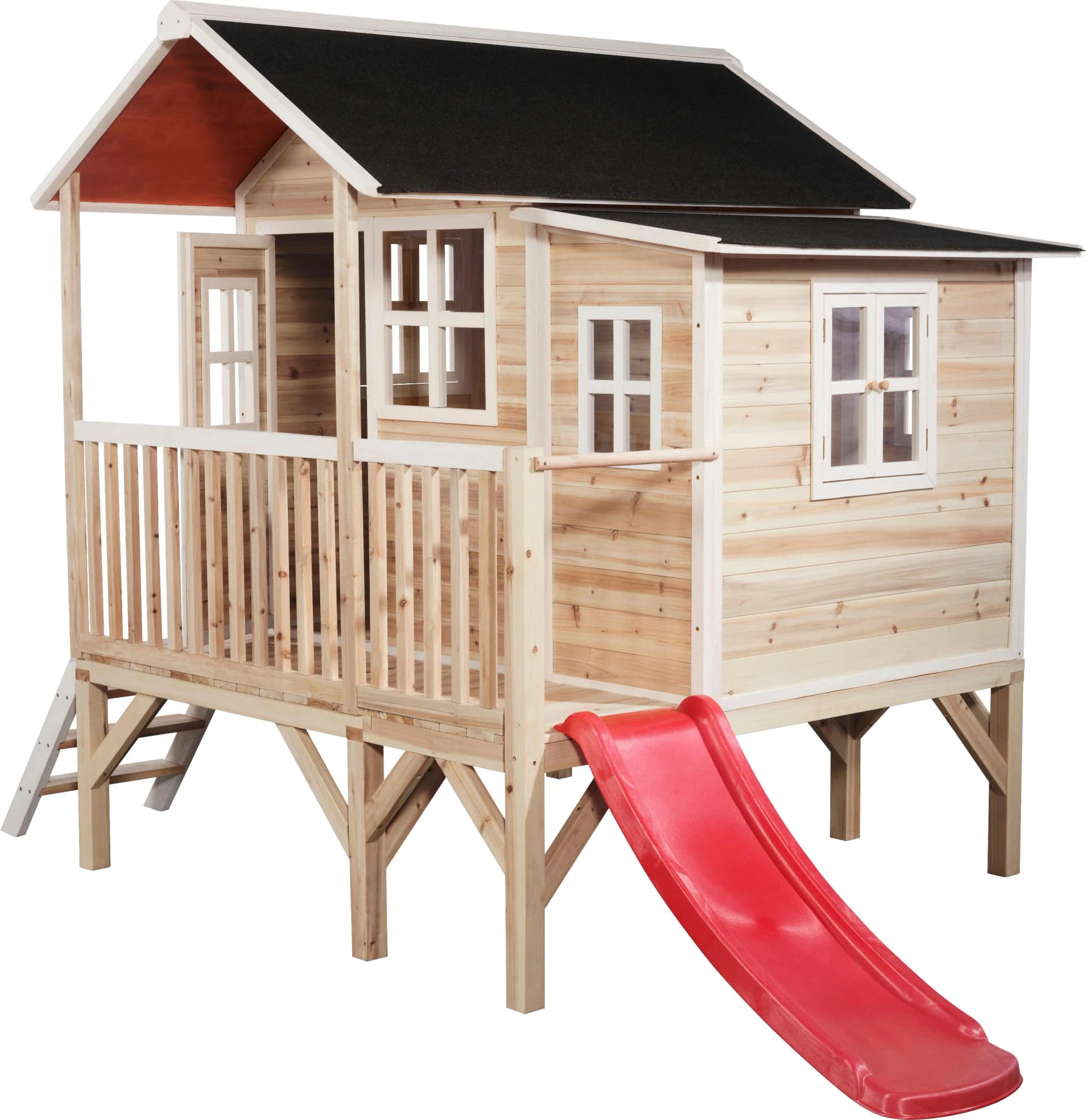 EXIT Loft 350 Holzspielhaus auf Stelzen mit Anbau - Bild 2