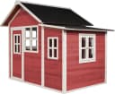 EXIT Loft 150 Holzspielhaus rot mit flexiblem Anbau Bild 2