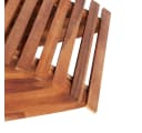 vidaXL Gartenliege Schaukelliege aus Holz Natur Bild 3