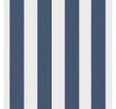 vidaXL Zierkissen Gartenkissen 2 Stk. Streifenmuster Marineblau Bild 5